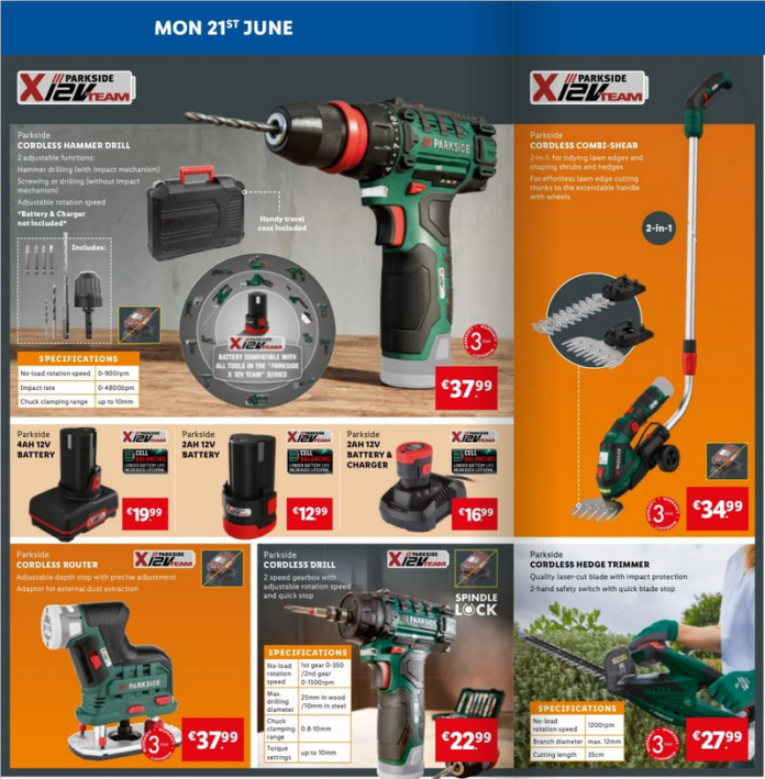 Lidl Ireland DIY Offers June 21st 2021 Sawdust & Glue