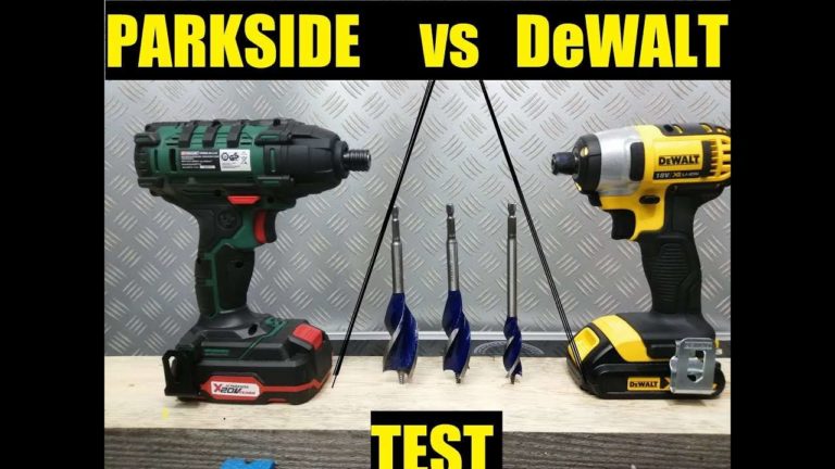 Parkside PDSSA 20 LI vs DeWalt DCF 885