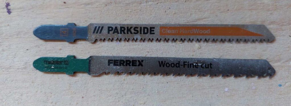 parkside ferrex jigsaw blade comparison